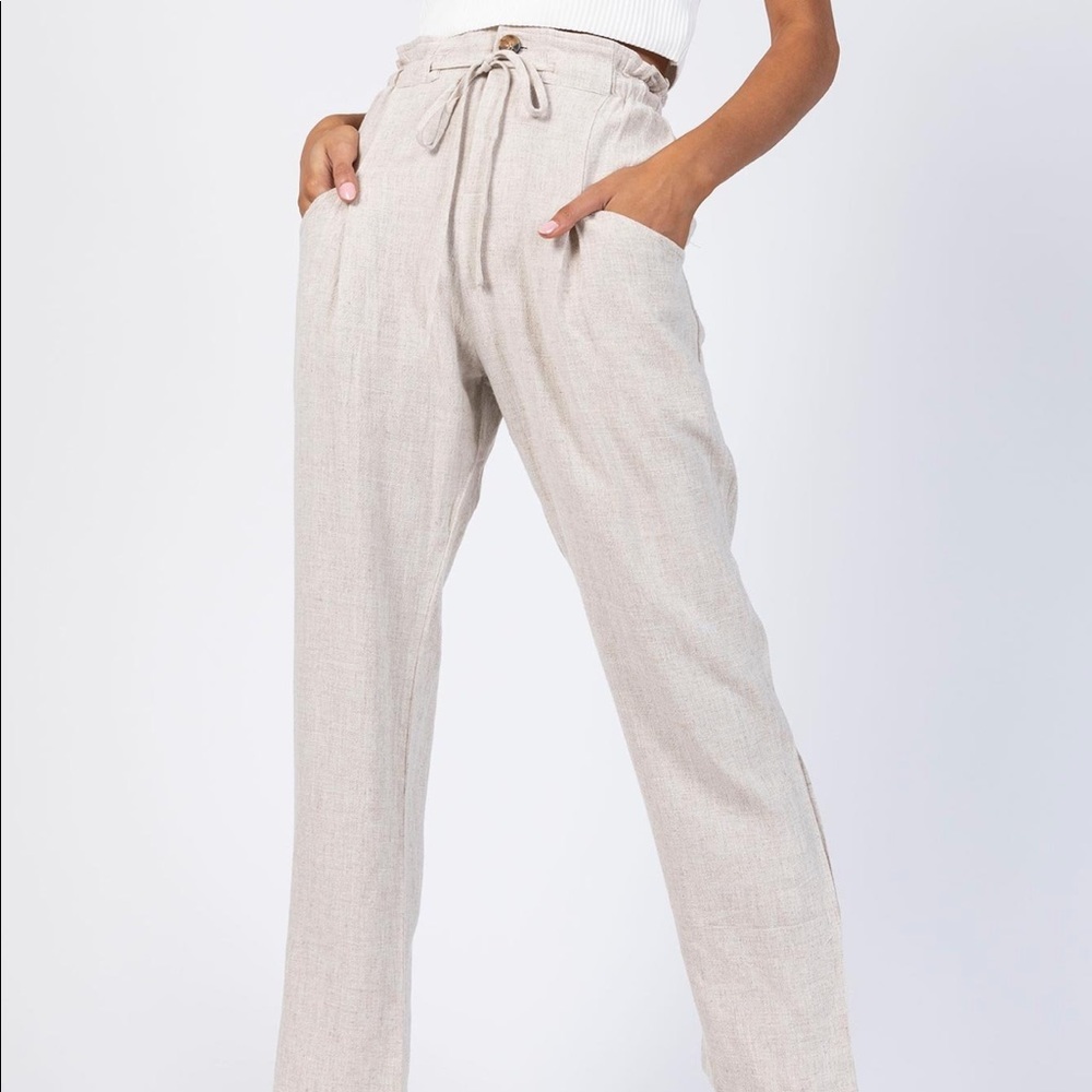 Princess Polly The Rex Pants Beige